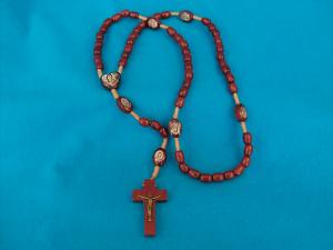 Wooden Kateri Rosary