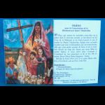 Kateri w/Children Prayer Card-French
