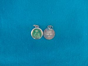 Green Aluminum Kateri Medal