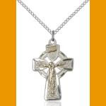 Celtic Crucifix medal