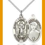 Divine Mercy/St. Faustina medal